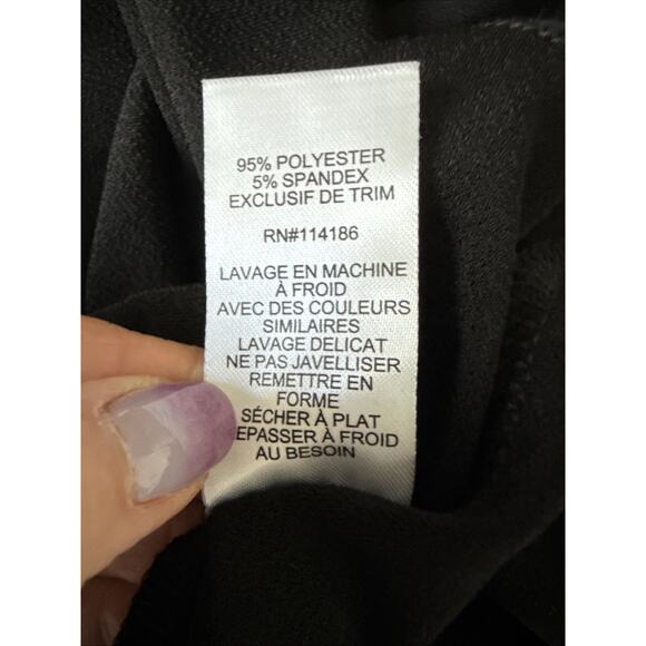 89th & Madison NWT Women’s S Whimsigoth Crochet Blouse Stretch Business Office - Picture 7 of 10